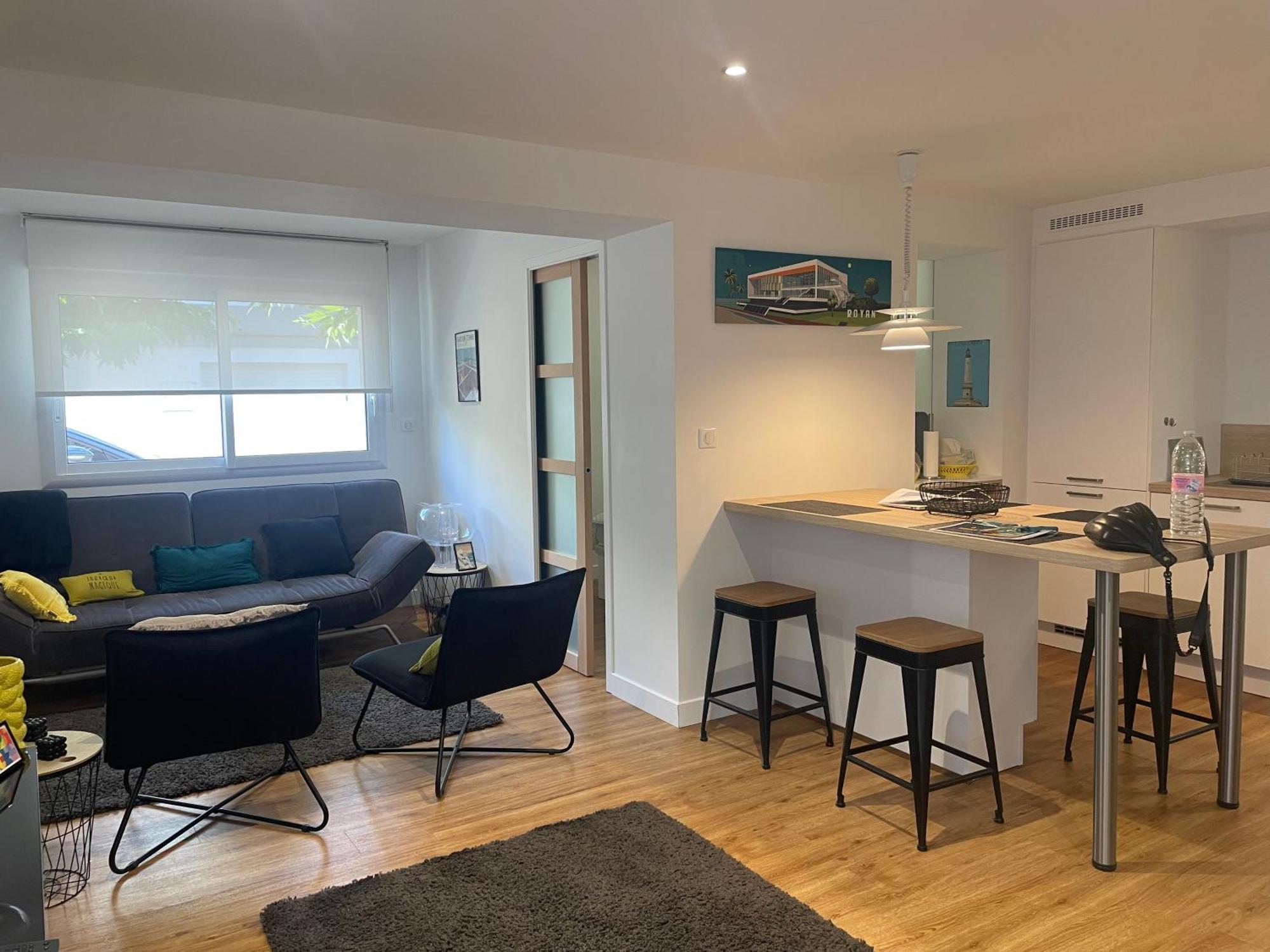 L'Auguste - Appartement Terrasse, 450M De La Plage Royan Eksteriør billede